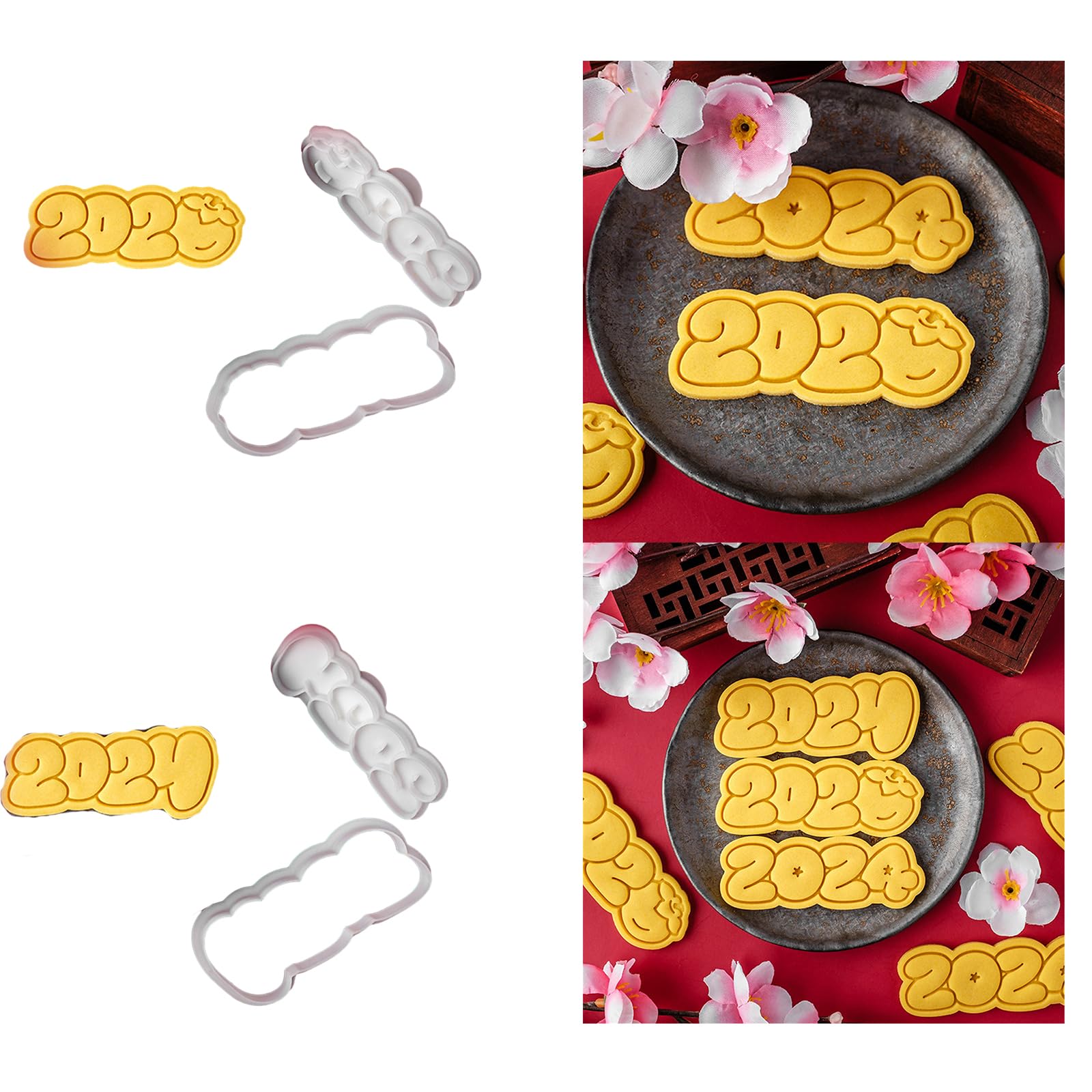 Amazon | クッキーカッター 中国の旧正月ビスケット型 2024型